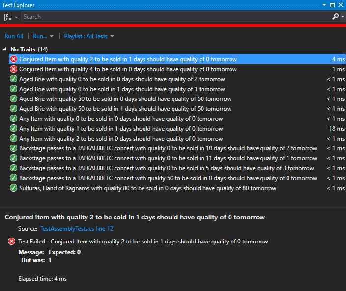 ConjustredItems fail